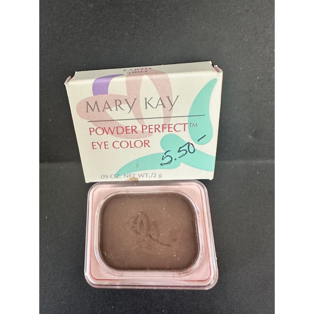 NOS VTG Mary Kay Powder Perfect Eye Color Earth 5803 .09 oz